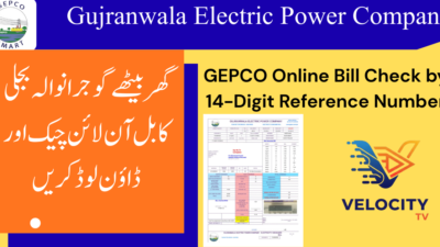 GEPCO Online Bill Check by 14-Digit Reference Number