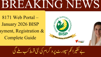 8171 Web Portal – January 2026 BISP Payment, Registration & Complete Guide