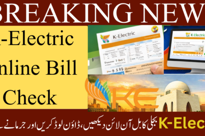 K-Electric Online Bill Check Karachi – View & Download Bill