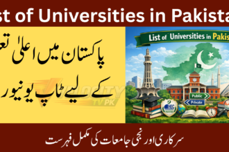 list-of-universities-in-pakistan