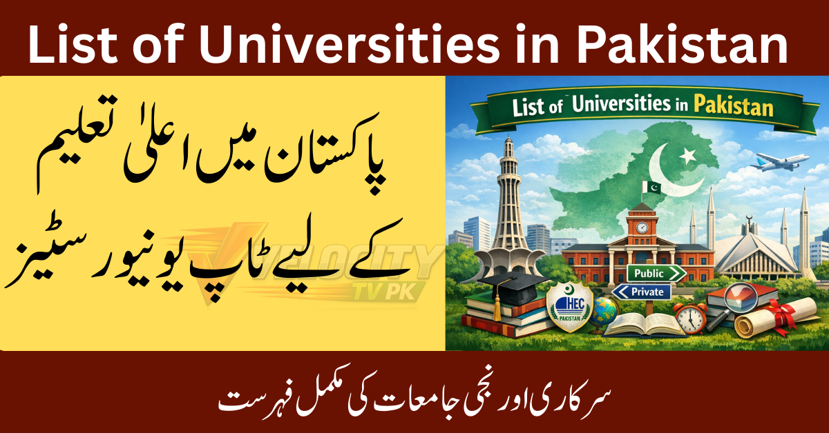 list-of-universities-in-pakistan