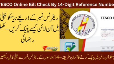 TESCO Online Bill Check By 14-Digit Reference Number