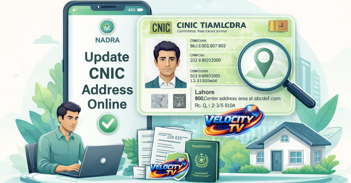 Can I Update My CNIC Address Completely Online Without Visiting a NADRA Center?