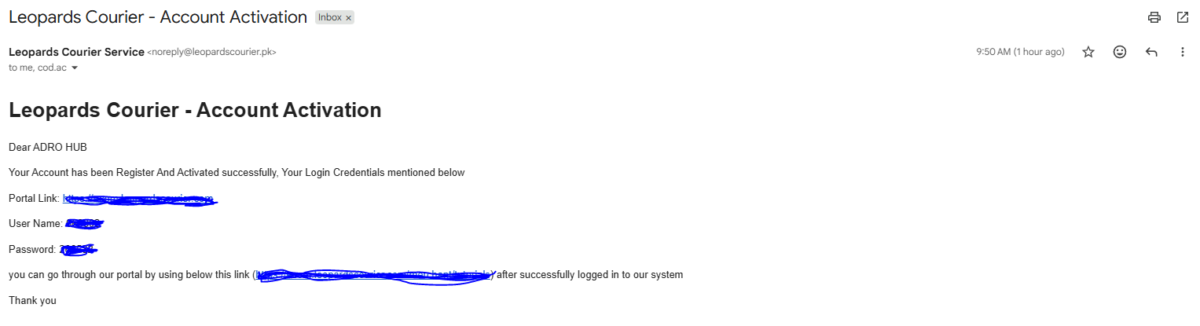 How I Got My Leopards Courier COD Account Approved Without Any Hassle