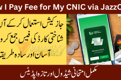 This is How I Pay Fee for My CNIC via JazzCash on Pak Identity App