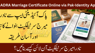 How to Apply NADRA Marriage Certificate Online via Pak-Identity App