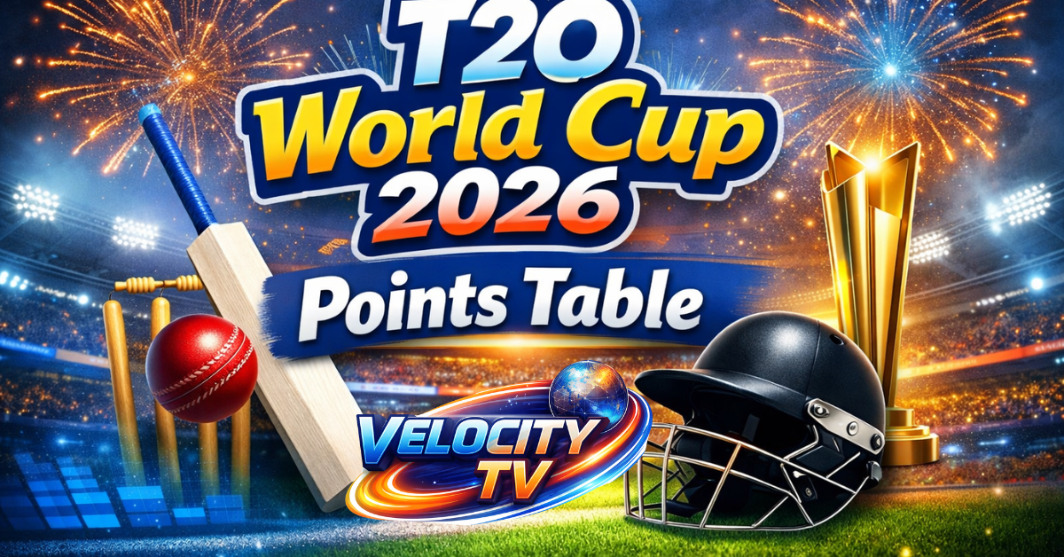 T20 Men's World Cup 2026 Points Table Today (Live Updates With NRR Details)