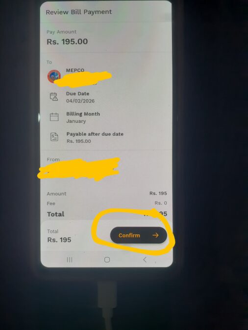 This Is How I Pay My MEPCO Electricity Bill via JazzCash in 5 Easy Steps