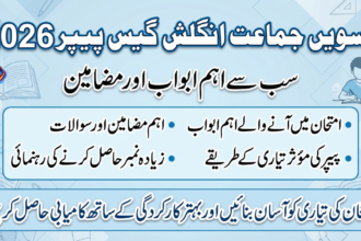 10th Class English Guess Paper 2026 – Most Important Chapters & Essays