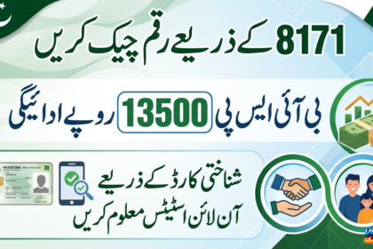 8171 Check Online CNIC – BISP 13500 Payment Status 2026