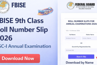 9th, 10th Class Roll Number Slip 2026 All Punjab Boards (Download Now)