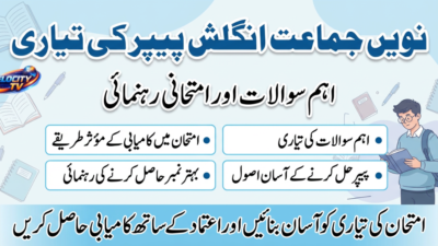 9th Class English Paper Preparation – Important Questions & Exam Tips