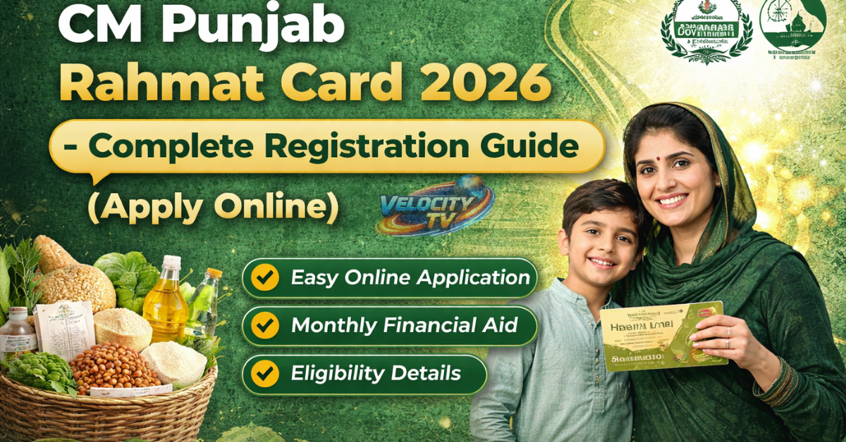 CM Punjab Rahmat Card 2026 – Complete Registration Guide
