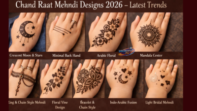 Chand Raat Mehndi Designs 2026 – Latest Trends