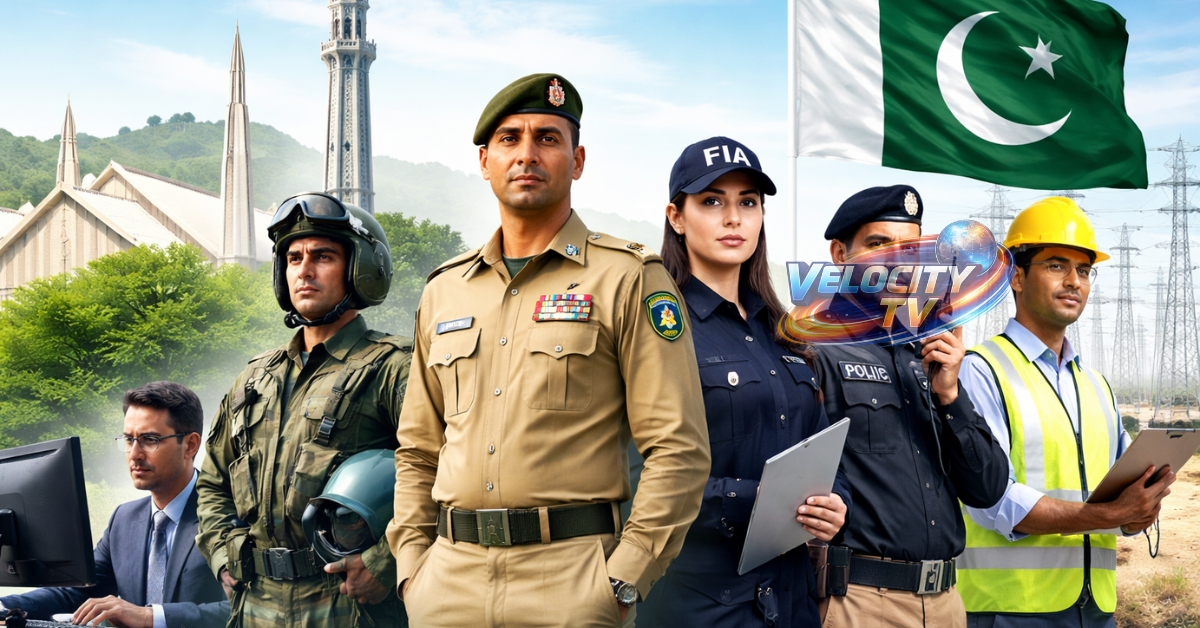 Latest Government Jobs in Pakistan 2026 | PAF, FIA, Police, NADRA, WAPDA, Army Jobs