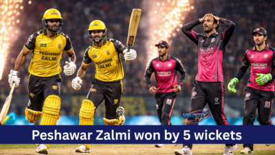 Peshawar Zalmi won by 5 wickets