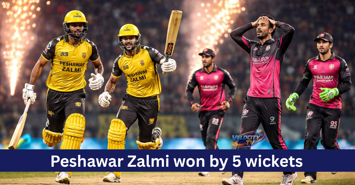 Peshawar Zalmi won by 5 wickets