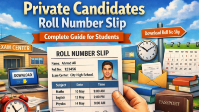 Private Candidates Roll Number Slip 2026 – Complete Guide for Students