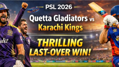 Quetta Gladiators vs Karachi Kings