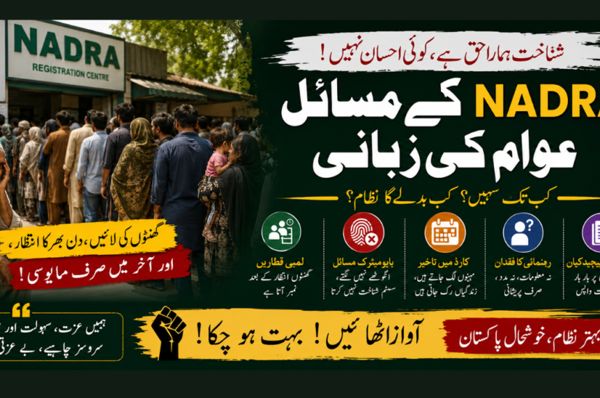 پاکستان میں شناخت بنوانا آسان ہے… یا اپنی عزت کھونا؟