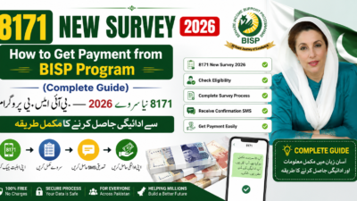 8171 New Survey 2026 – How to Get Payment from BISP Program (Complete Guide)