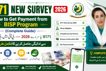 8171 New Survey 2026 – How to Get Payment from BISP Program (Complete Guide)