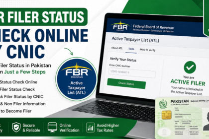Filer Status Check in Pakistan Complete Guide to FBR Filer Status Check Online by CNIC (2026)